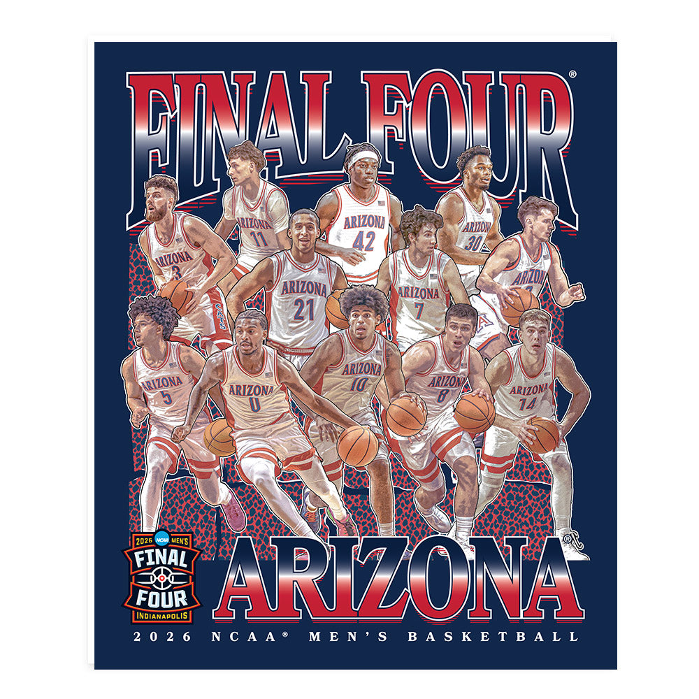 Arizona - NCAA Mens Basketball - Final Four® NCAA® March Madness® 2026 Poster 20x24-0