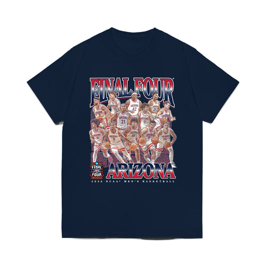 Arizona - NCAA Men's Basketball : Anthony DellOrso - Final Four NCAA® March Madness® 2026 Comfort Colors T-Shirt-0