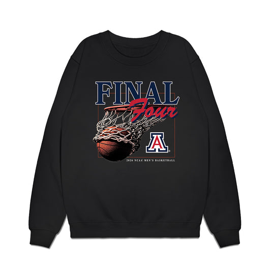 Arizona - NCAA Mens Basketball - Final Four® NCAA® March Madness® 2026 Premium Crewneck Sweatshirt-0