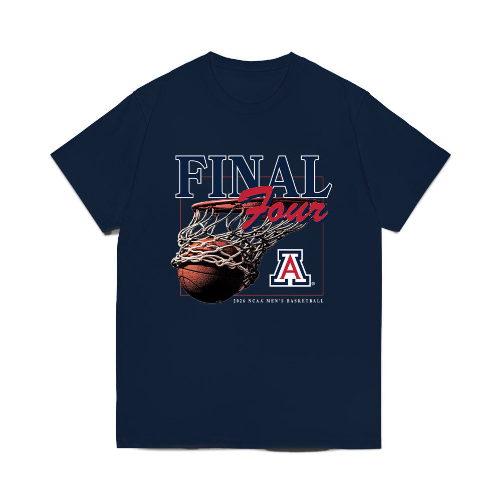 Arizona - NCAA Mens Basketball - Final Four® NCAA® March Madness® 2026 Comfort Colors T-Shirt-0