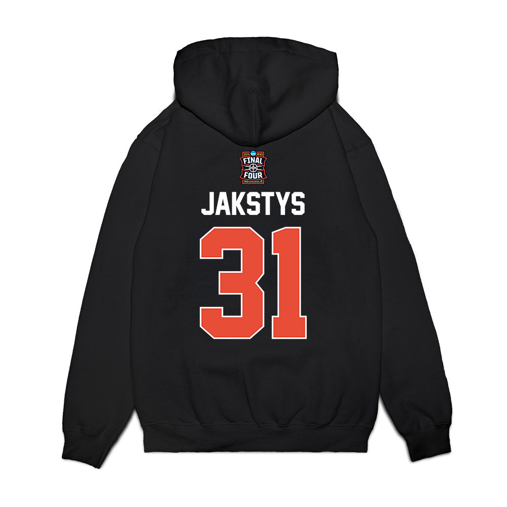 Illinois - NCAA Men's Basketball : Jason Jakstys - Final Four NCAA® March Madness® 2026 Premium Hooded Sweatshirt-1
