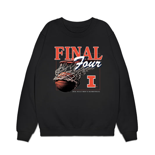 Illinois - NCAA Men's Basketball : Brandon Lee - Final Four NCAA® March Madness® 2026 Premium Crewneck Sweatshirt-0