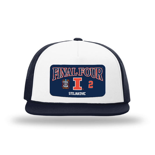 Illinois - NCAA Men's Basketball : Andrej Stojakovic - Final Four NCAA® March Madness® 2026 Foamie Trucker Cap-0