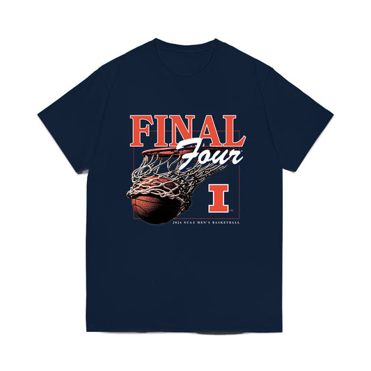 Illinois - NCAA Men's Basketball : - Final Four NCAA® March Madness® 2026 Comfort Colors T-Shirt-0