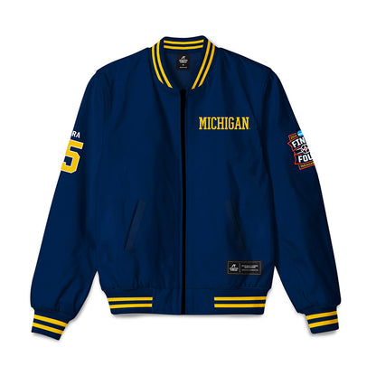 Michigan - NCAA Men's Basketball : Aday Mara - Final Four NCAA® March Madness® 2026 Bomber Jacket-0