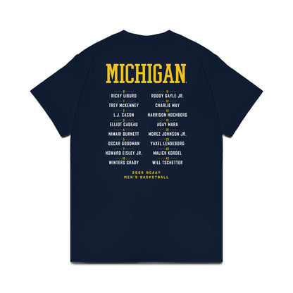 Michigan - NCAA Men's Basketball : - NCAA® March Madness® 2026 Comfort Colors T-Shirt-1
