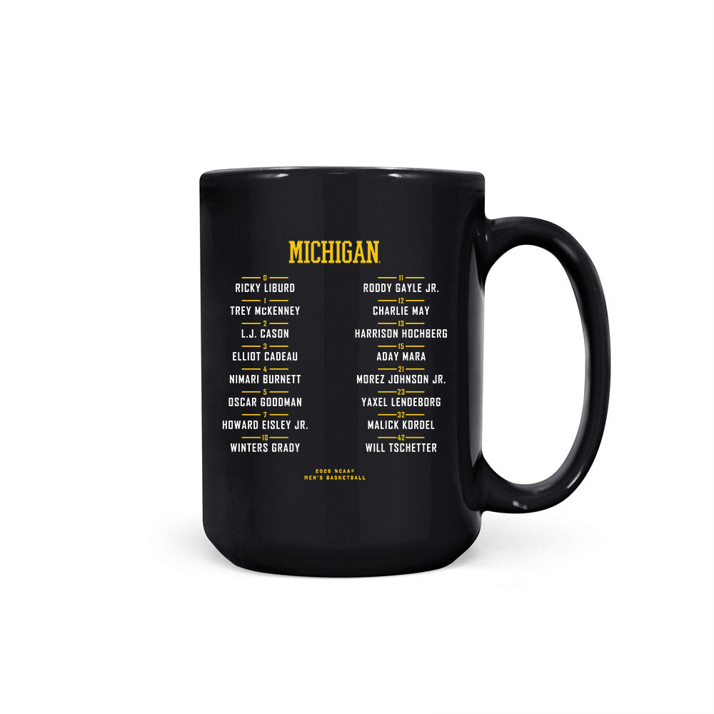 Michigan - NCAA Mens Basketball - Final Four® NCAA® March Madness® 2026 Coffee Mug-0