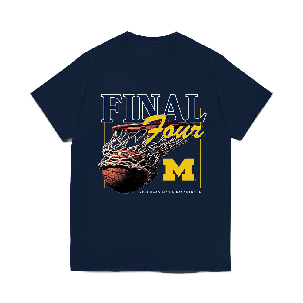 Michigan - NCAA Men's Basketball : - Final Four NCAA® March Madness® 2026 Comfort Colors T-Shirt-0