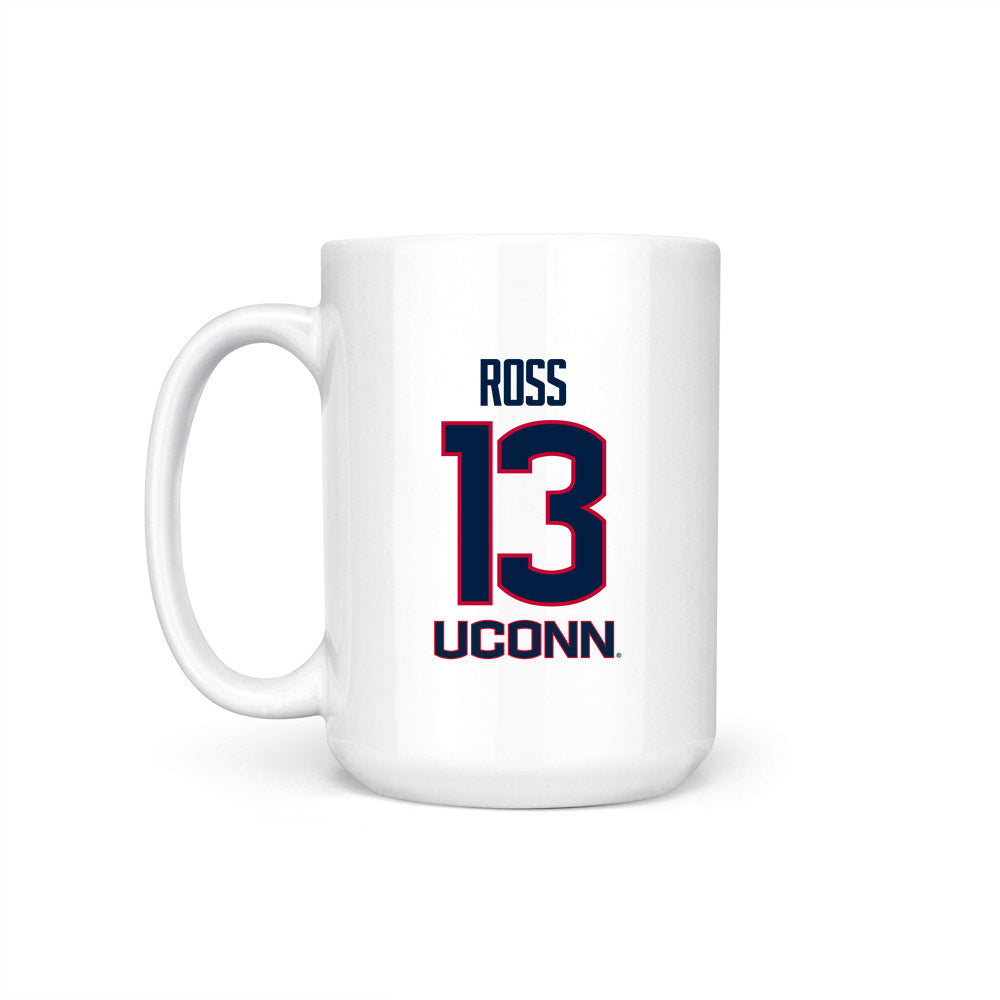 UConn - NCAA Men's Basketball : Jacob Ross - Final Four NCAA® March Madness® 2026 Coffee Mug-1