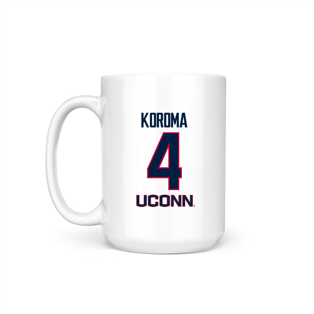 UConn - NCAA Men's Basketball : Dwayne Koroma - Final Four NCAA® March Madness® 2026 Coffee Mug-1