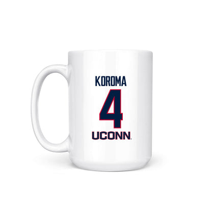UConn - NCAA Men's Basketball : Dwayne Koroma - Final Four NCAA® March Madness® 2026 Coffee Mug-1