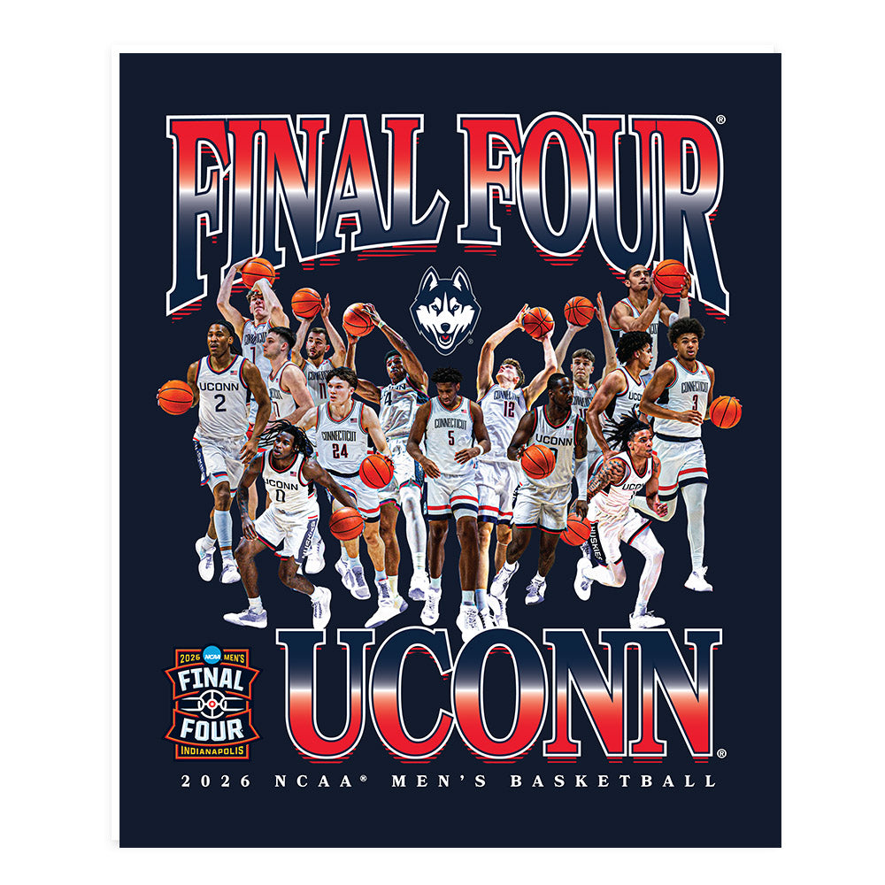UConn - NCAA Mens Basketball - Final Four® NCAA® March Madness® 2026 Poster 20x24-0