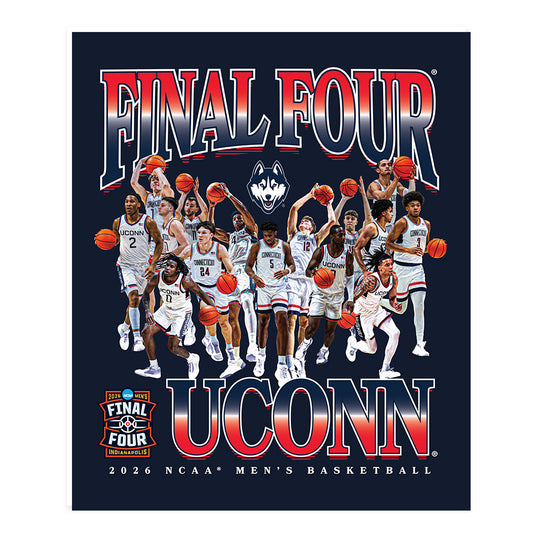 UConn - NCAA Mens Basketball - Final Four® NCAA® March Madness® 2026 Poster 20x24-0