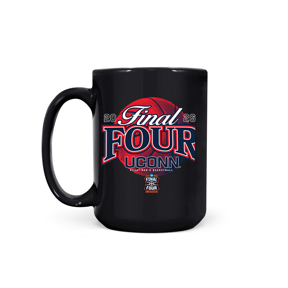 UConn - NCAA Mens Basketball - Final Four® NCAA® March Madness® 2026 Coffee Mug-1