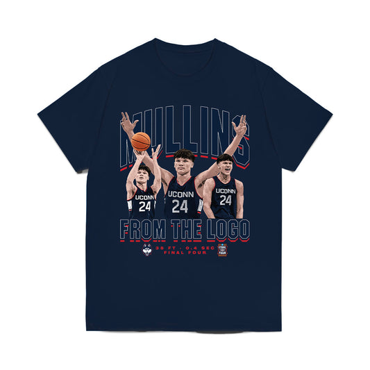 UConn - NCAA Men's Basketball : Braylon Mullins - Mullins from the logo Comfort Colors T-Shirt-0