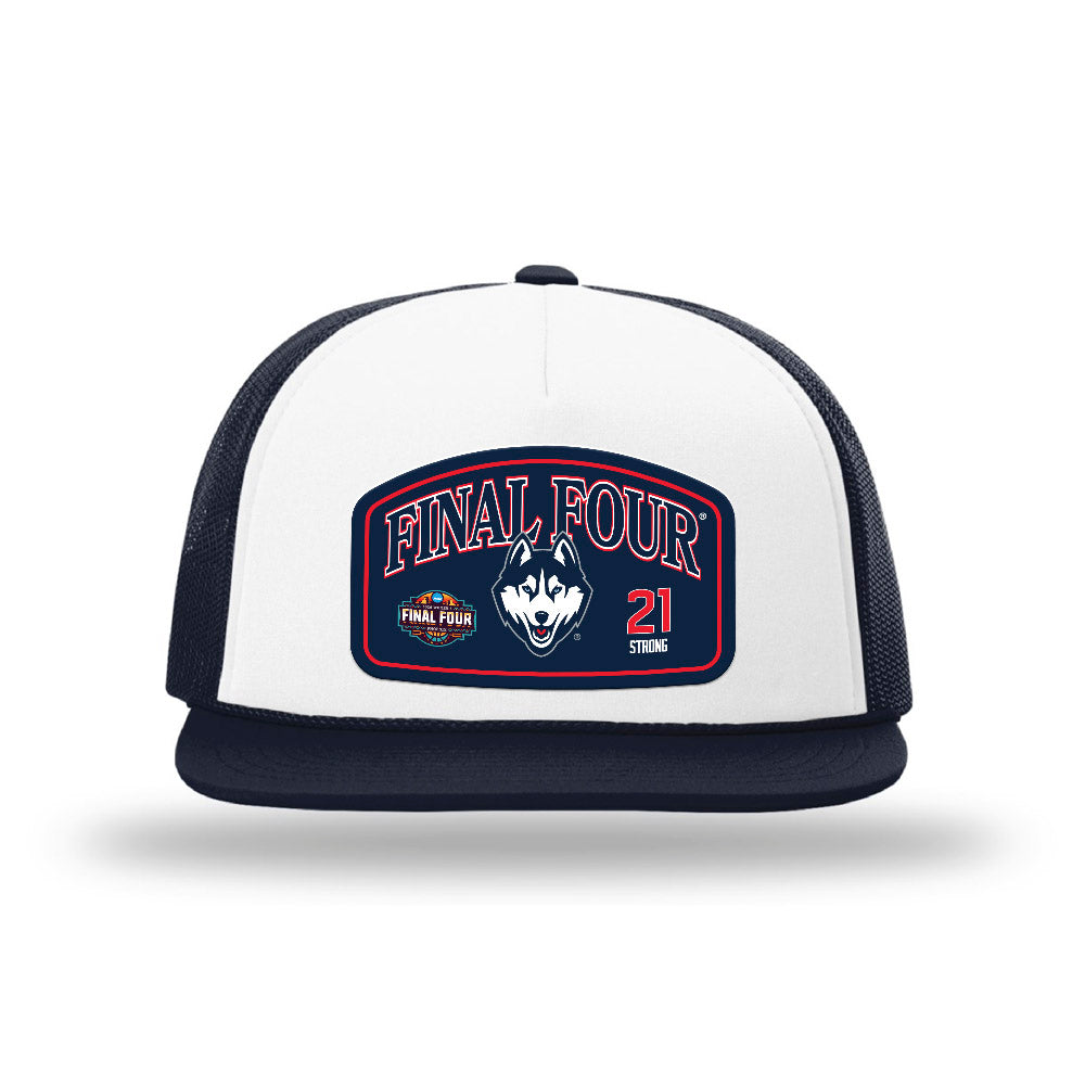 UConn - NCAA Women's Basketball : Sarah Strong - Final Four NCAA® March Madness® 2026 Foamie Trucker Cap-0