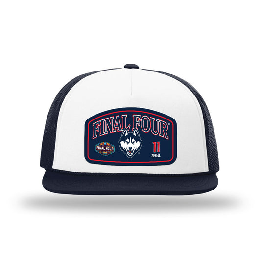 UConn - NCAA Women's Basketball : Allie Ziebell - Final Four NCAA® March Madness® 2026 Foamie Trucker Cap-0
