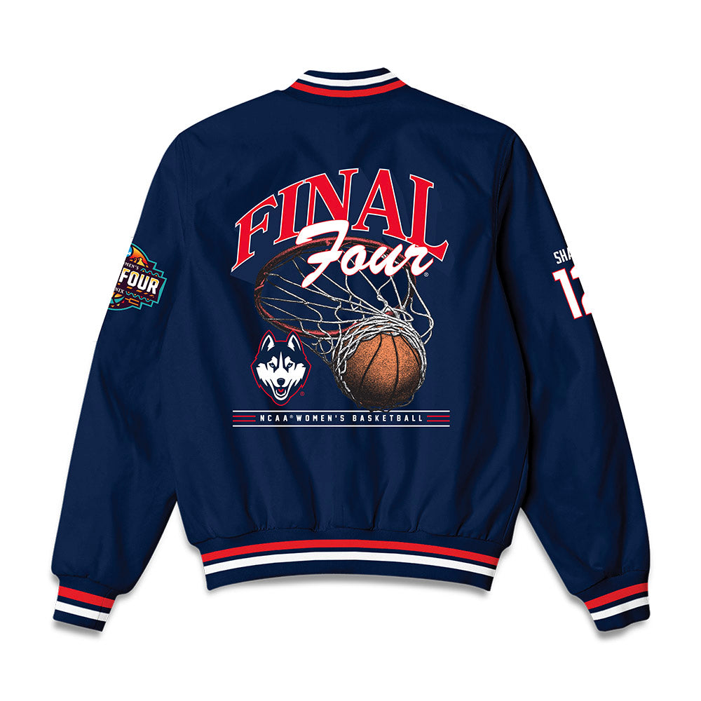 UConn - NCAA Women's Basketball : Ashlynn Shade - Final Four NCAA® March Madness® 2026 Bomber Jacket-1