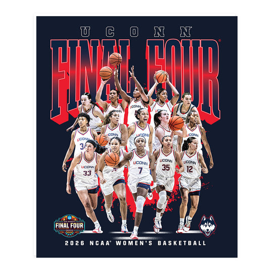 UConn - NCAA Womens Basketball - Final Four® NCAA® March Madness® 2026 Poster 20x24-0
