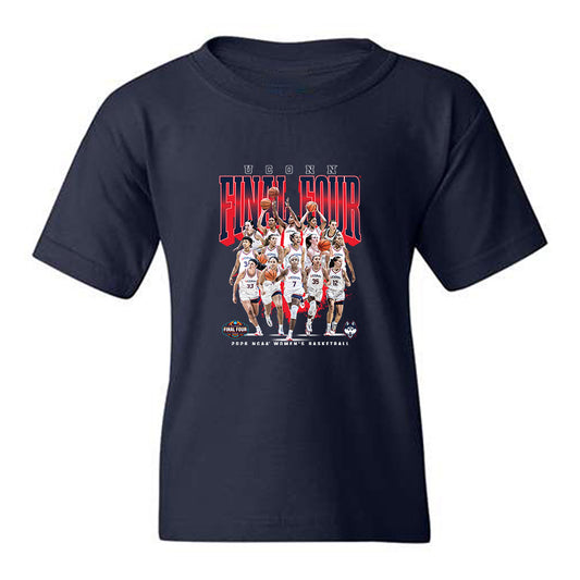 UConn - NCAA Women's Basketball : - Final Four NCAA® March Madness® 2026 Youth T-Shirt-0