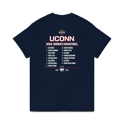 UConn - NCAA Women's Basketball : - Final Four NCAA® March Madness® 2026 Comfort Colors T-Shirt-1