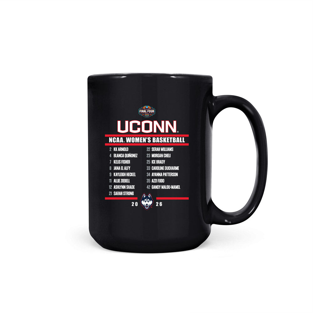UConn - NCAA Womens Basketball - Final Four® NCAA® March Madness® 2026 Coffee Mug-0