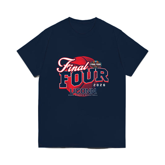UConn - NCAA Women's Basketball : - Final Four NCAA® March Madness® 2026 Comfort Colors T-Shirt-0