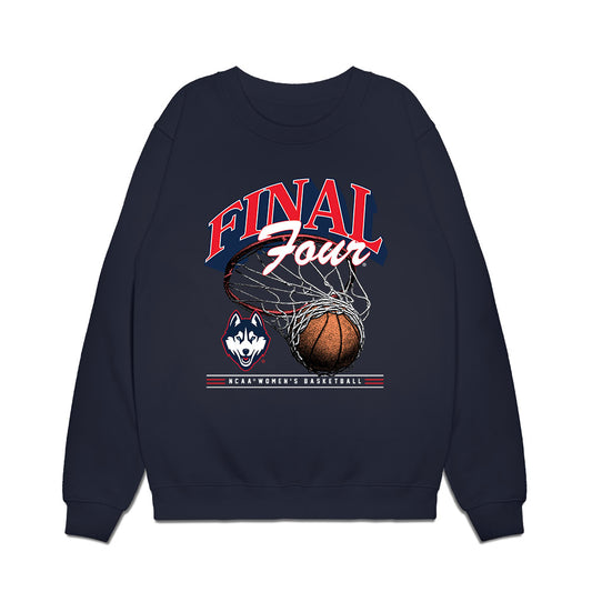 UConn - NCAA Women's Basketball : - Final Four NCAA® March Madness® 2026 Premium Crewneck Sweatshirt-0