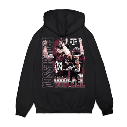 Texas A&M - NCAA Softball : Francessca Vrazel - Collage Premium Hooded Sweatshirt-1