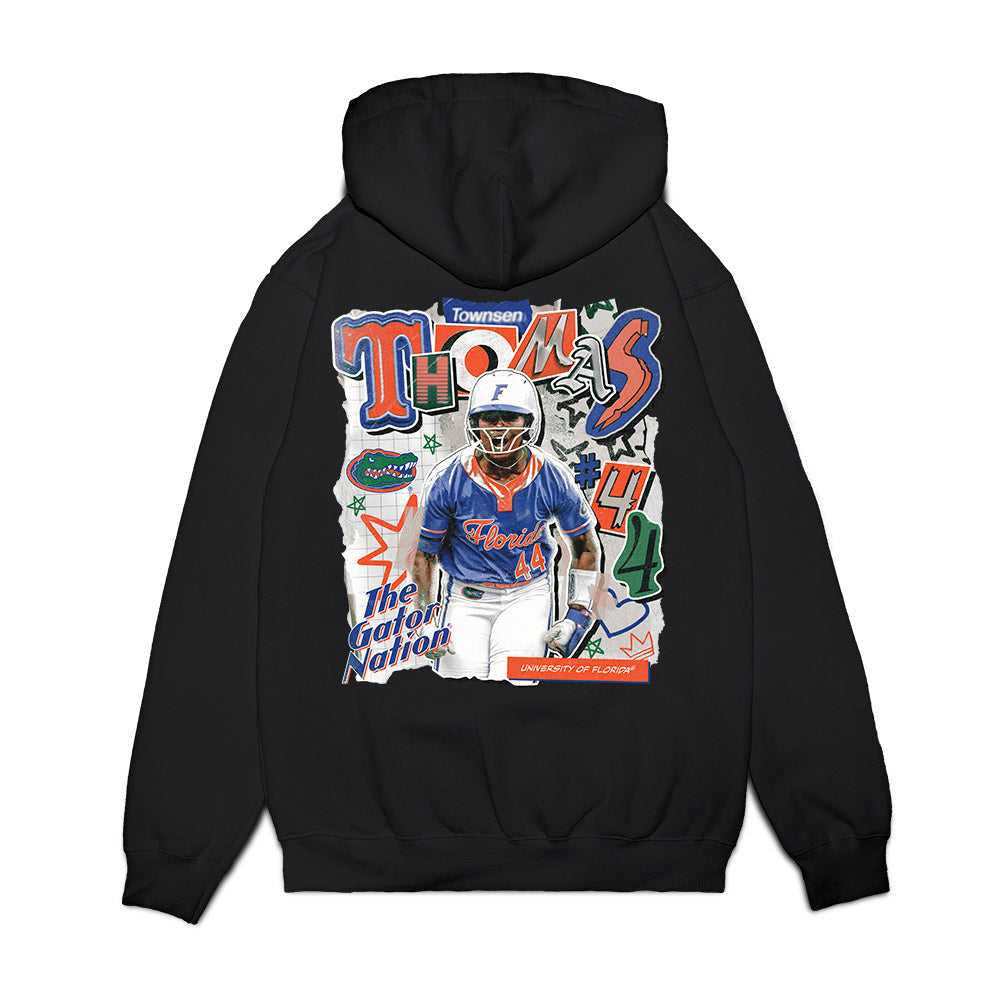 Florida - NCAA Softball : Townsen Thomas - Collage Premium Hooded Sweatshirt-1