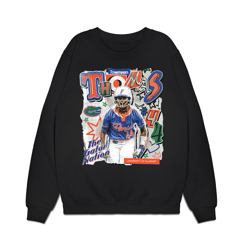 Florida - NCAA Softball : Townsen Thomas - Collage Premium Crewneck Sweatshirt-0