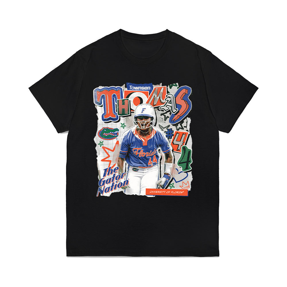 Florida - NCAA Softball : Townsen Thomas - Collage Comfort Colors T-Shirt-0