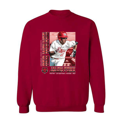Arkansas State - NCAA Baseball : Jalen Foxx - Classic Shersey Crewneck Sweatshirt-0