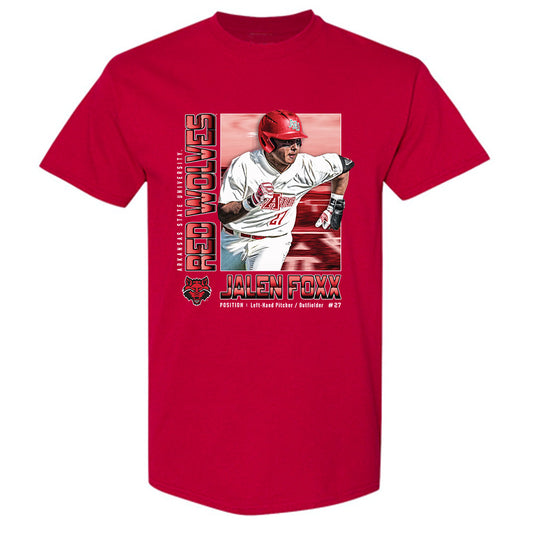 Arkansas State - NCAA Baseball : Jalen Foxx - Classic Shersey T-Shirt-0