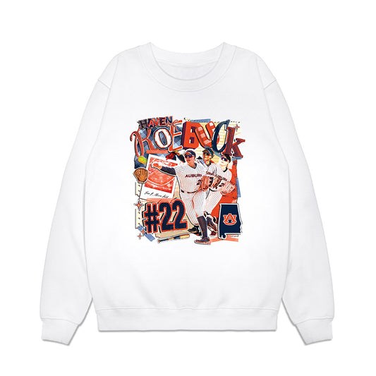 Auburn - NCAA Softball : Haven Roebuck - Collage Premium Crewneck Sweatshirt-0