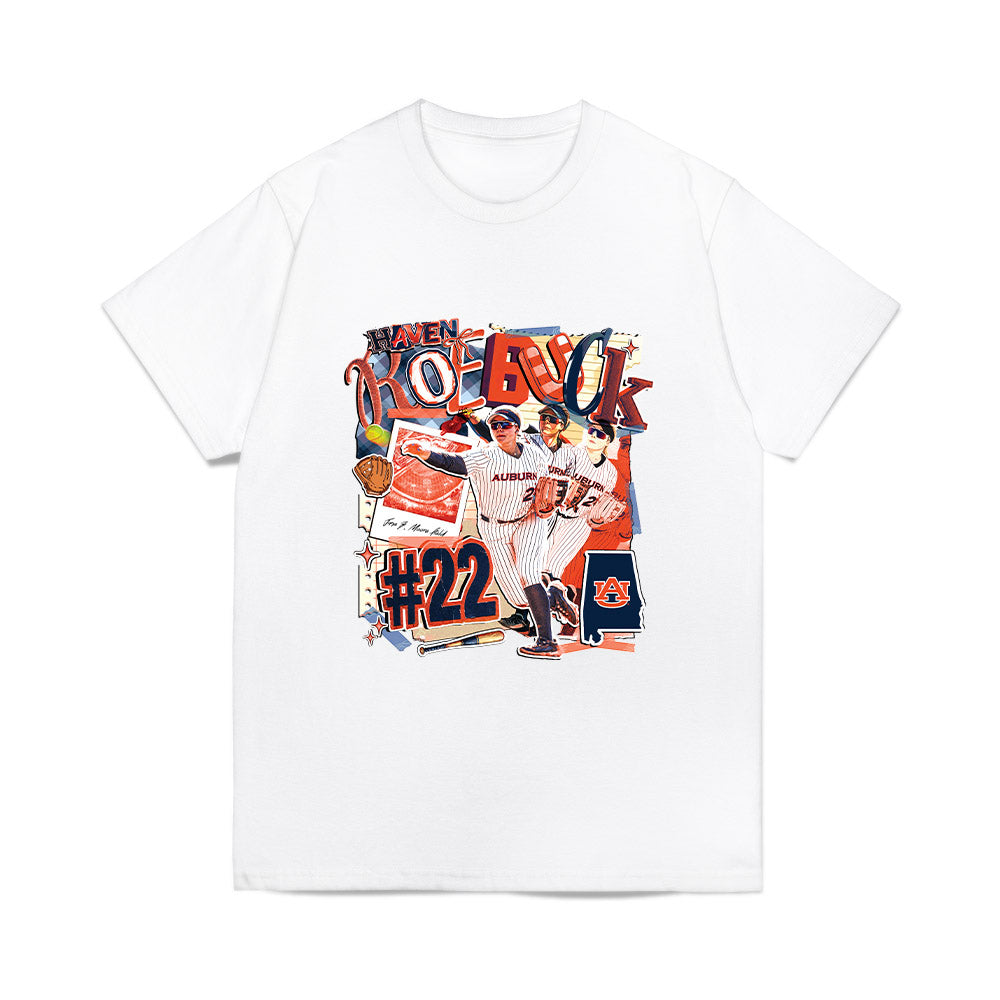 Auburn - NCAA Softball : Haven Roebuck - Collage Comfort Colors T-Shirt-0