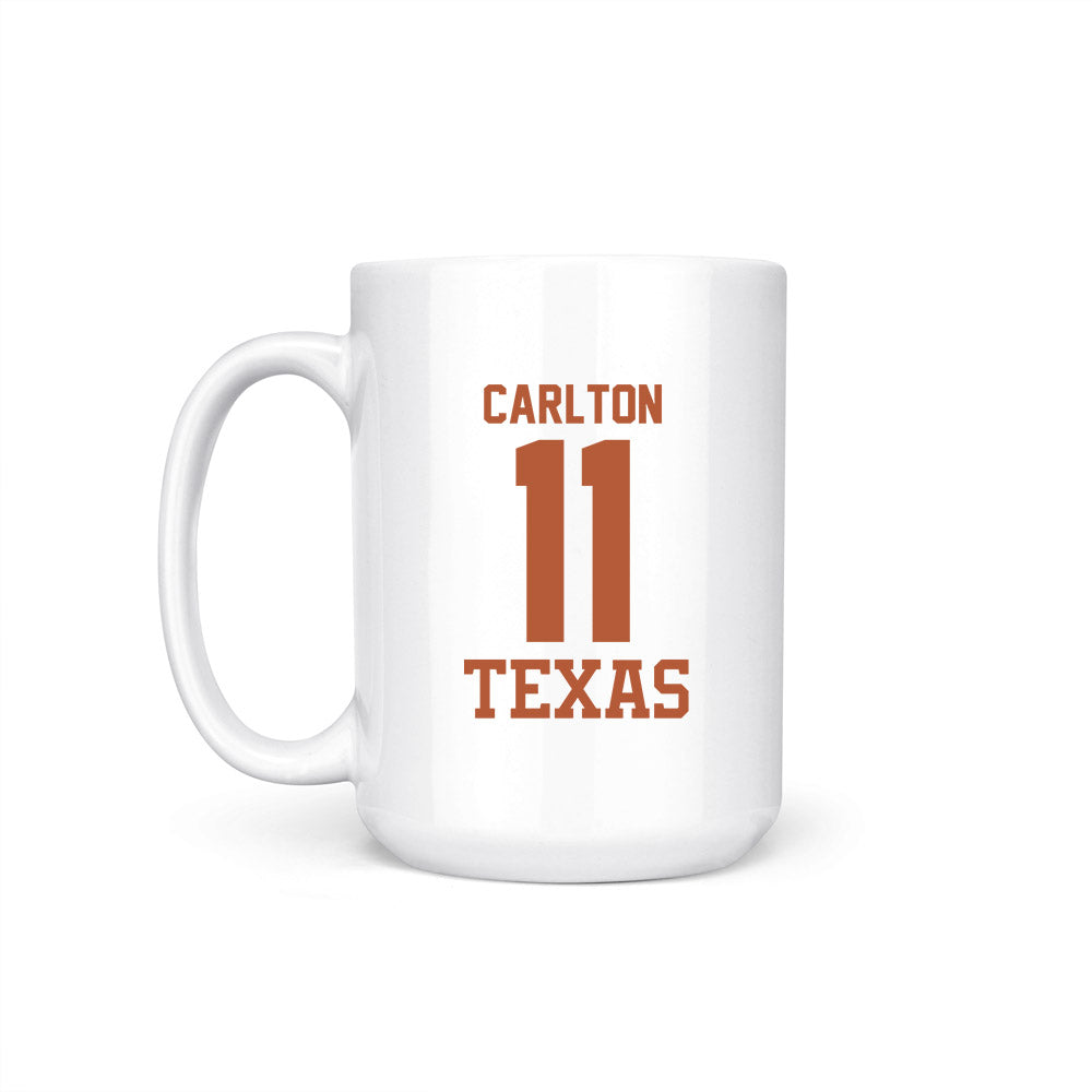Texas - NCAA Women's Basketball : Justice Carlton - Final Four NCAA® March Madness® 2026 Coffee Mug-1