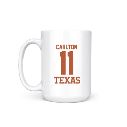 Texas - NCAA Women's Basketball : Justice Carlton - Final Four NCAA® March Madness® 2026 Coffee Mug-1