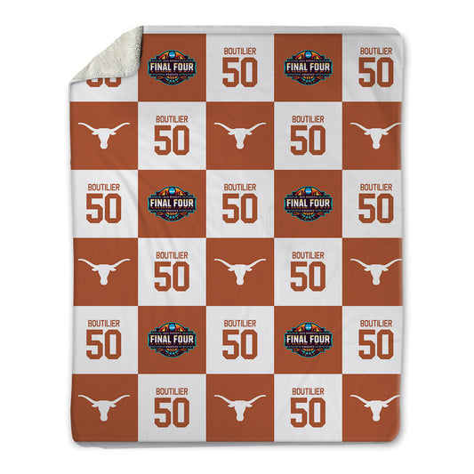Texas - NCAA Women's Basketball : Abbie Boutilier - Final Four NCAA® March Madness® 2026 Blanket-0