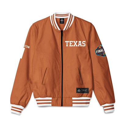 Texas - NCAA Women's Basketball : Bryanna Preston - Final Four NCAA® March Madness® 2026 Bomber Jacket-0