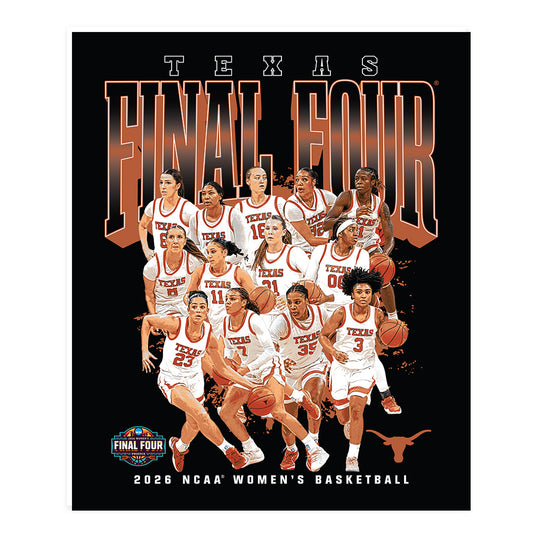 Texas - NCAA Womens Basketball - Final Four® NCAA® March Madness® 2026 Poster 20x24-0