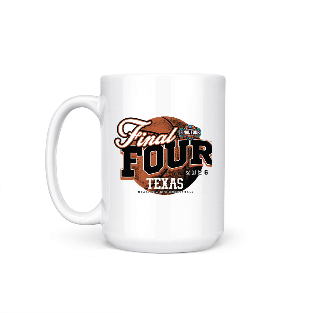 Texas - NCAA Womens Basketball - Final Four® NCAA® March Madness® 2026 Coffee Mug-1