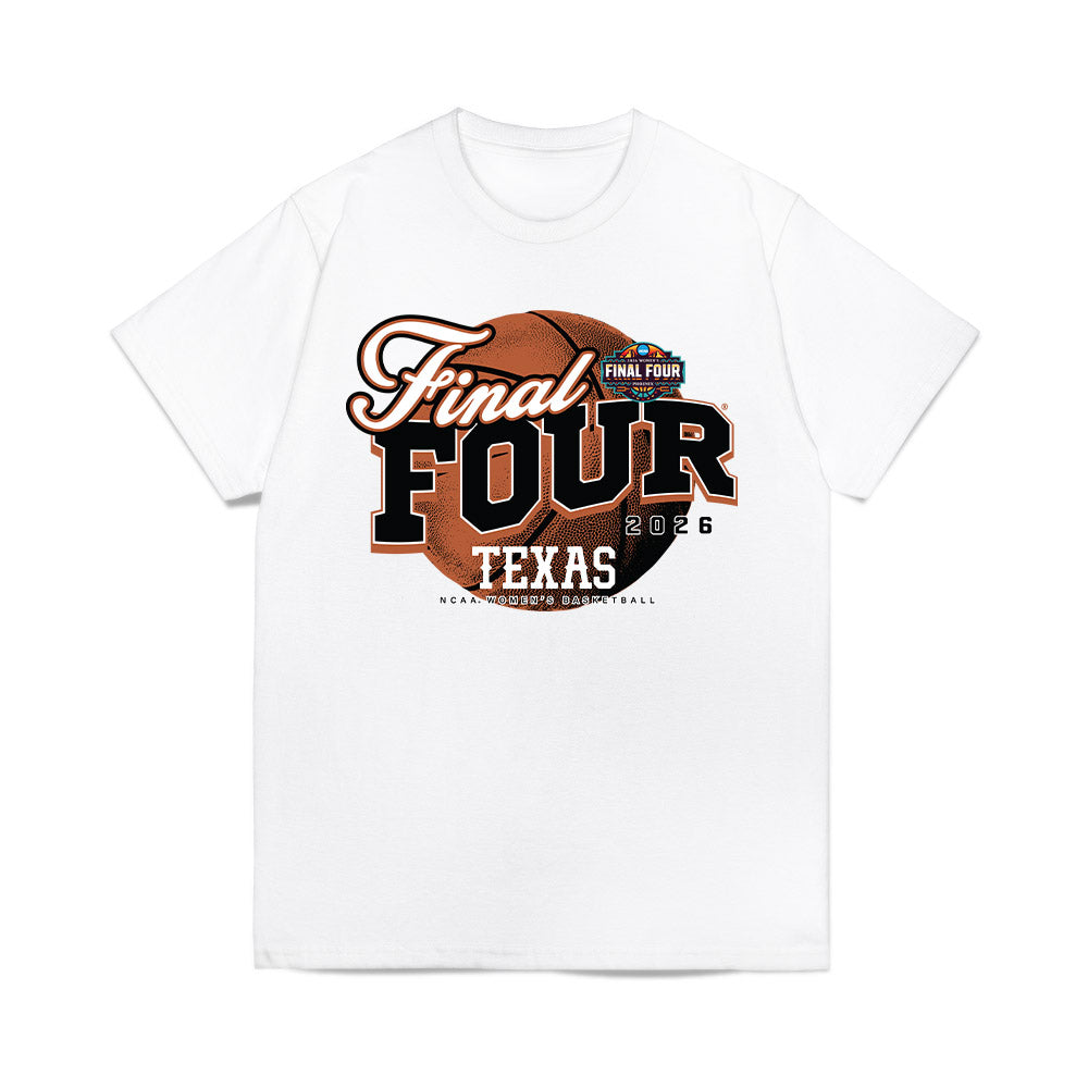 Texas - NCAA Womens Basketball - Final Four® NCAA® March Madness® 2026 Roster List Comfort Colors T-Shirt-0