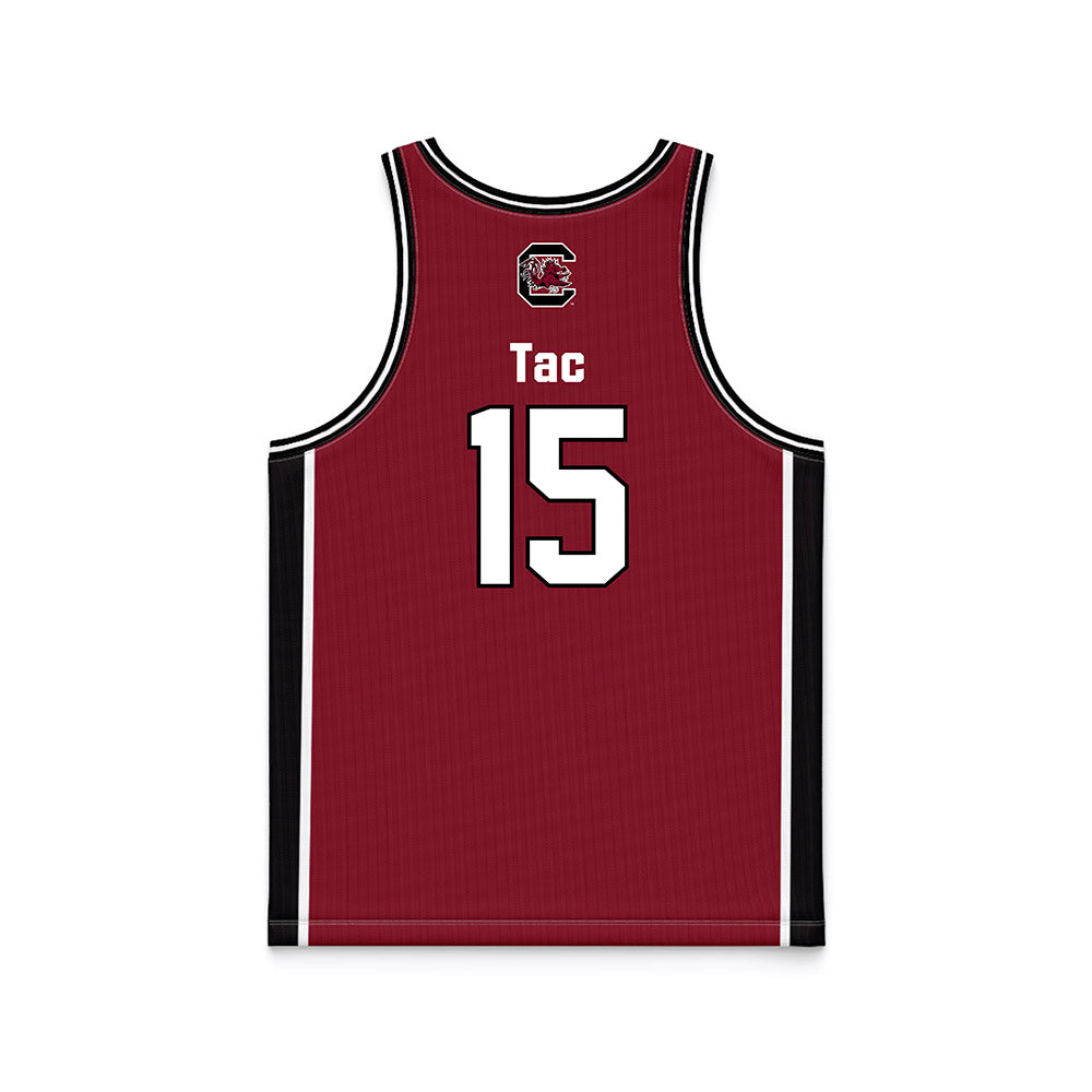 South Carolina - NCAA Women's Basketball : Adhel Tac - Final Four NCAA® March Madness® 2026 Basketball Jersey-1