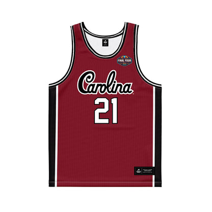 South Carolina - NCAA Women's Basketball : Chloe Kitts - Final Four NCAA® March Madness® 2026 Basketball Jersey-0