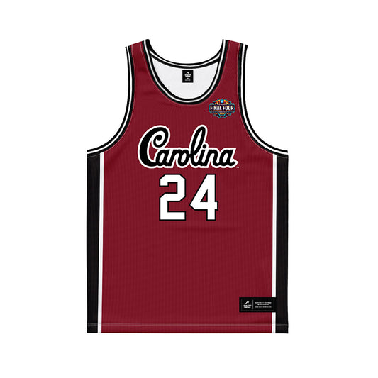 South Carolina - NCAA Women's Basketball : Ayla McDowell - Final Four NCAA® March Madness® 2026 Basketball Jersey-0