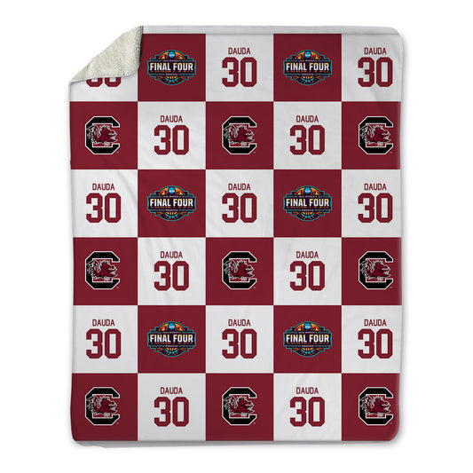 South Carolina - NCAA Women's Basketball : Maryam Dauda - Final Four NCAA® March Madness® 2026 Blanket-0