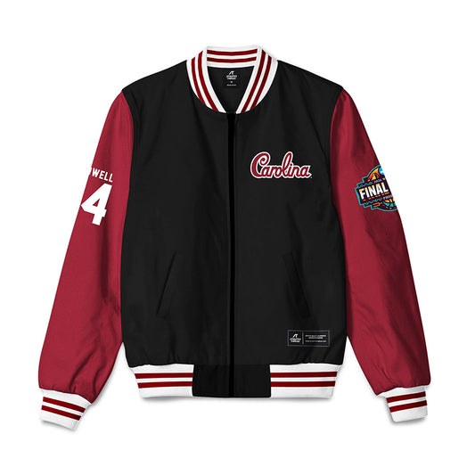 South Carolina - NCAA Women's Basketball : Ayla McDowell - Final Four NCAA® March Madness® 2026 Bomber Jacket-0