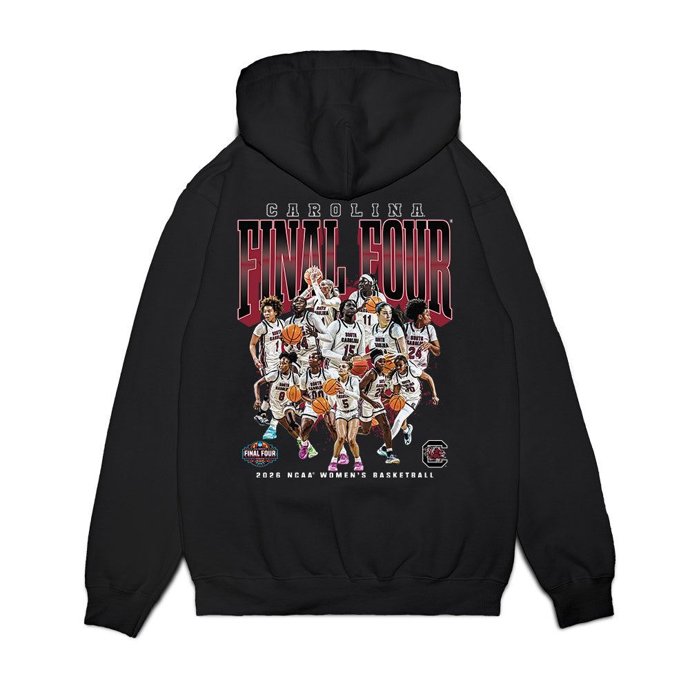South Carolina - NCAA Women's Basketball : - Final Four NCAA® March Madness® 2026 Premium Hooded Sweatshirt-1