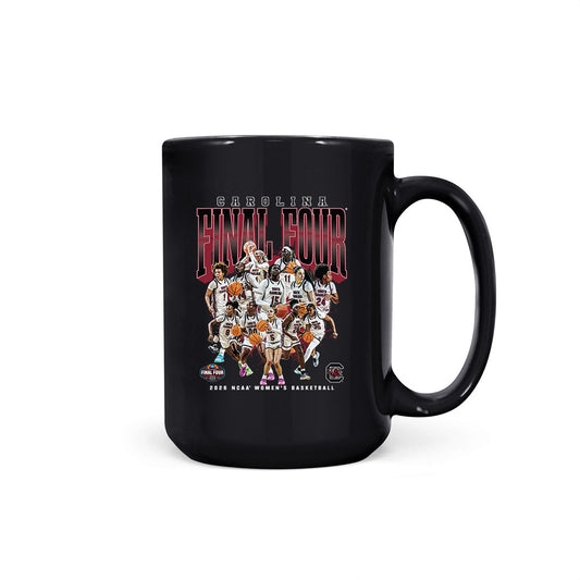South Carolina - NCAA Womens Basketball - Final Four® NCAA® March Madness® 2026 Coffee Mug-0